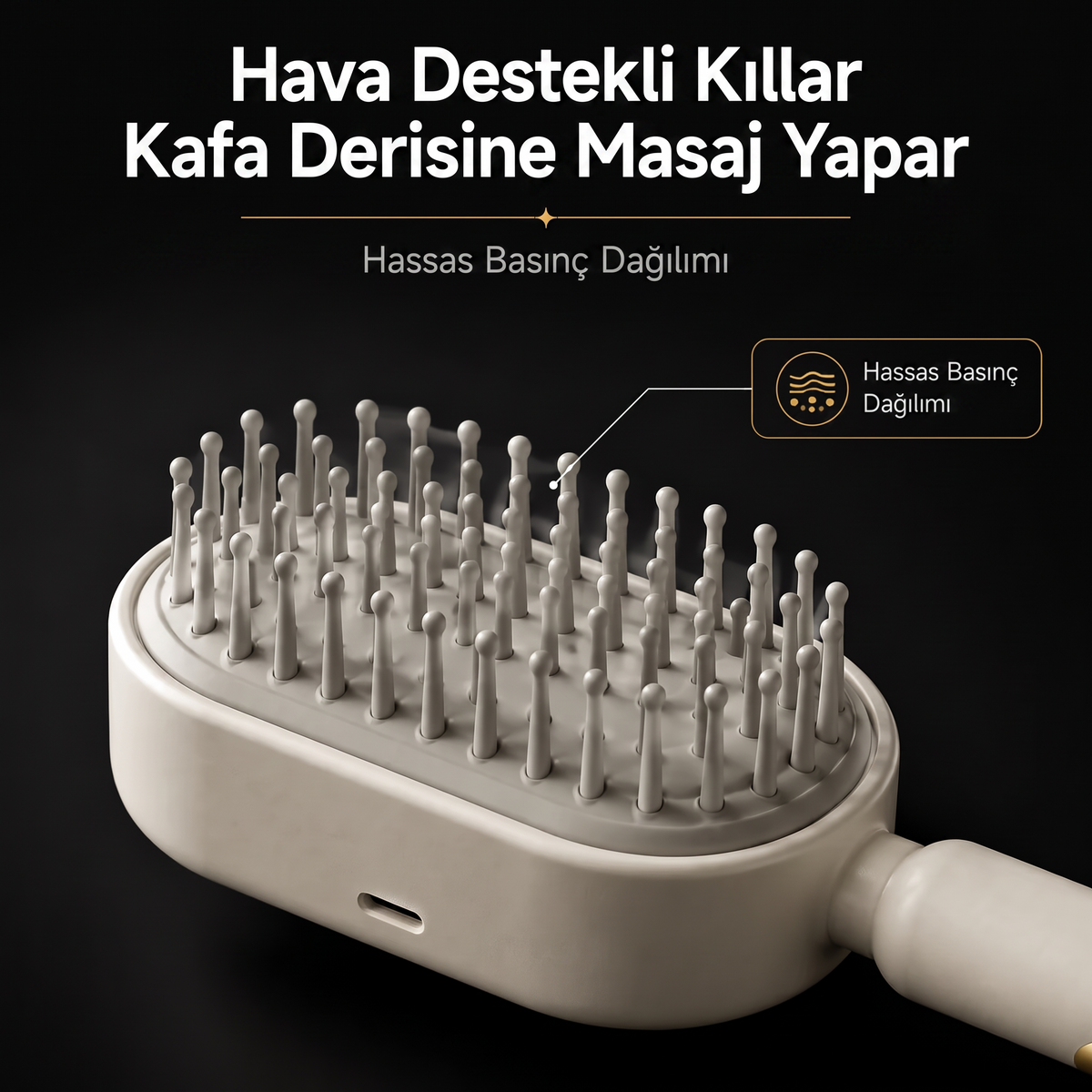 Morning Edit™ Nano Mist Buharlı Saç Bakım Fırçası
